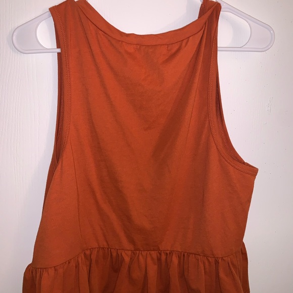 Orange tank top - Picture 2 of 3